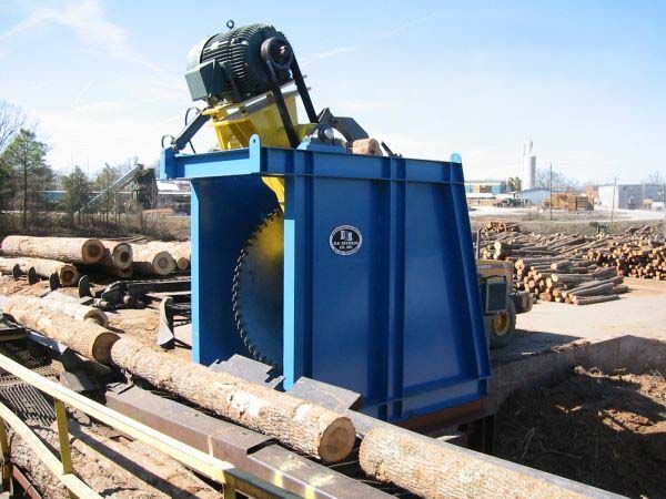 A large saw for custom fabrication from D.R. Reynolds.