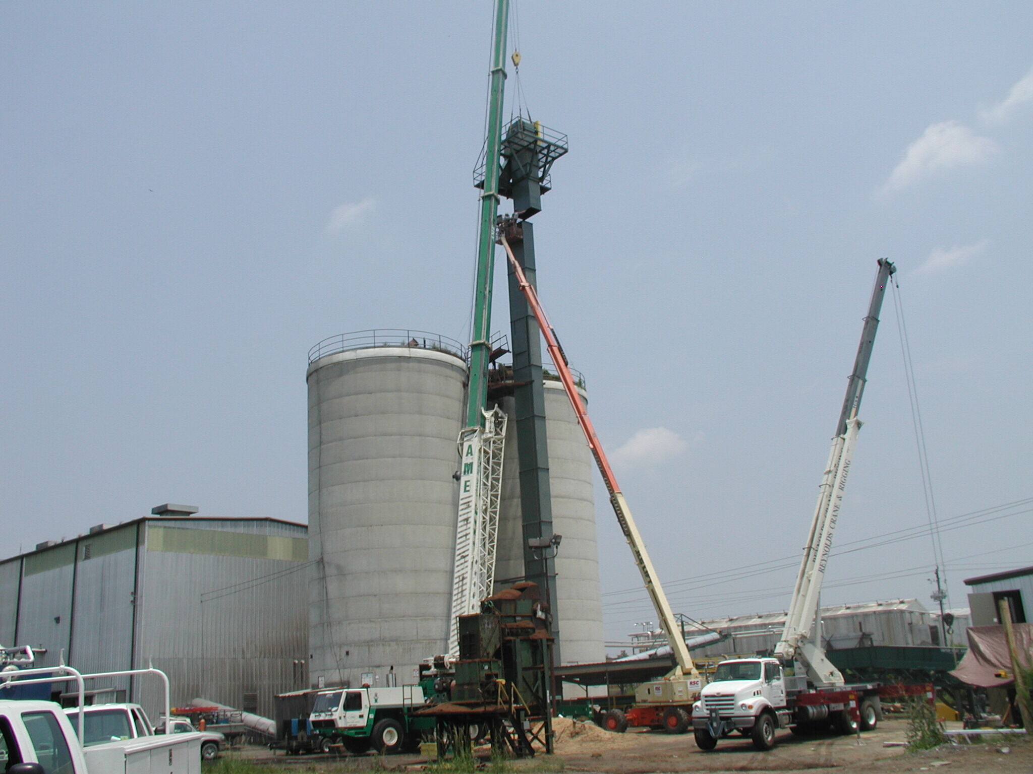 A D.R. Reynolds construction site.