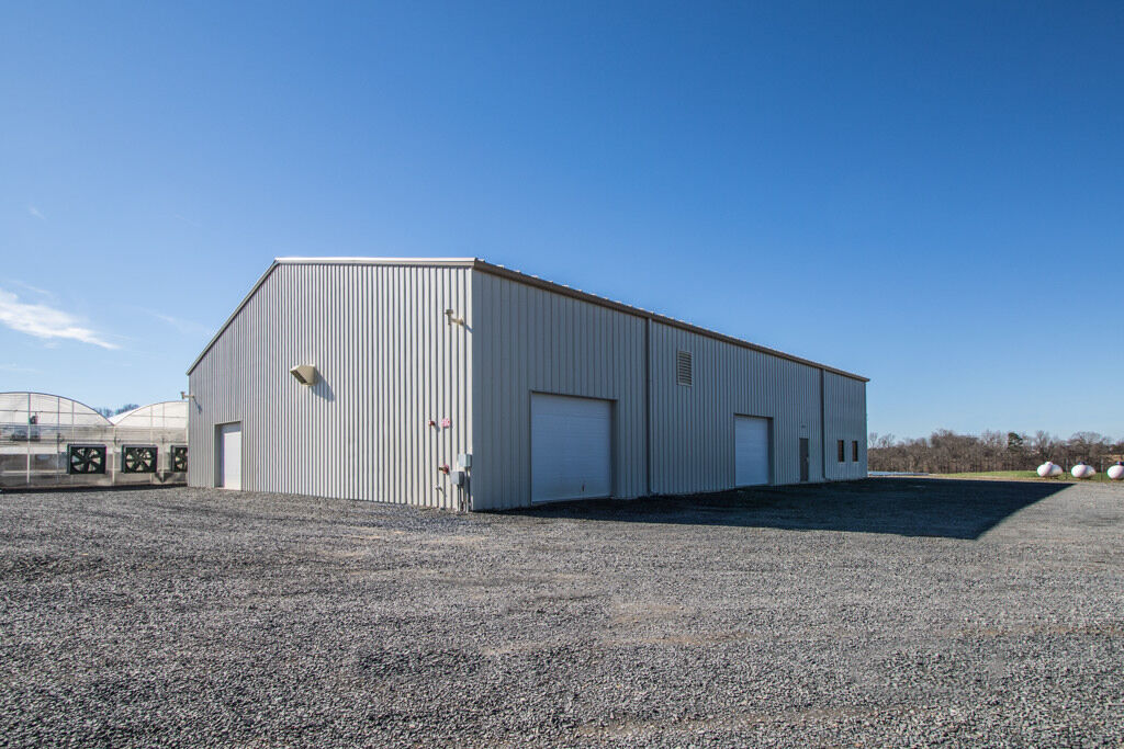 Exterior of D. R. Reynolds construction project at Lucky Clays in North Carolina.